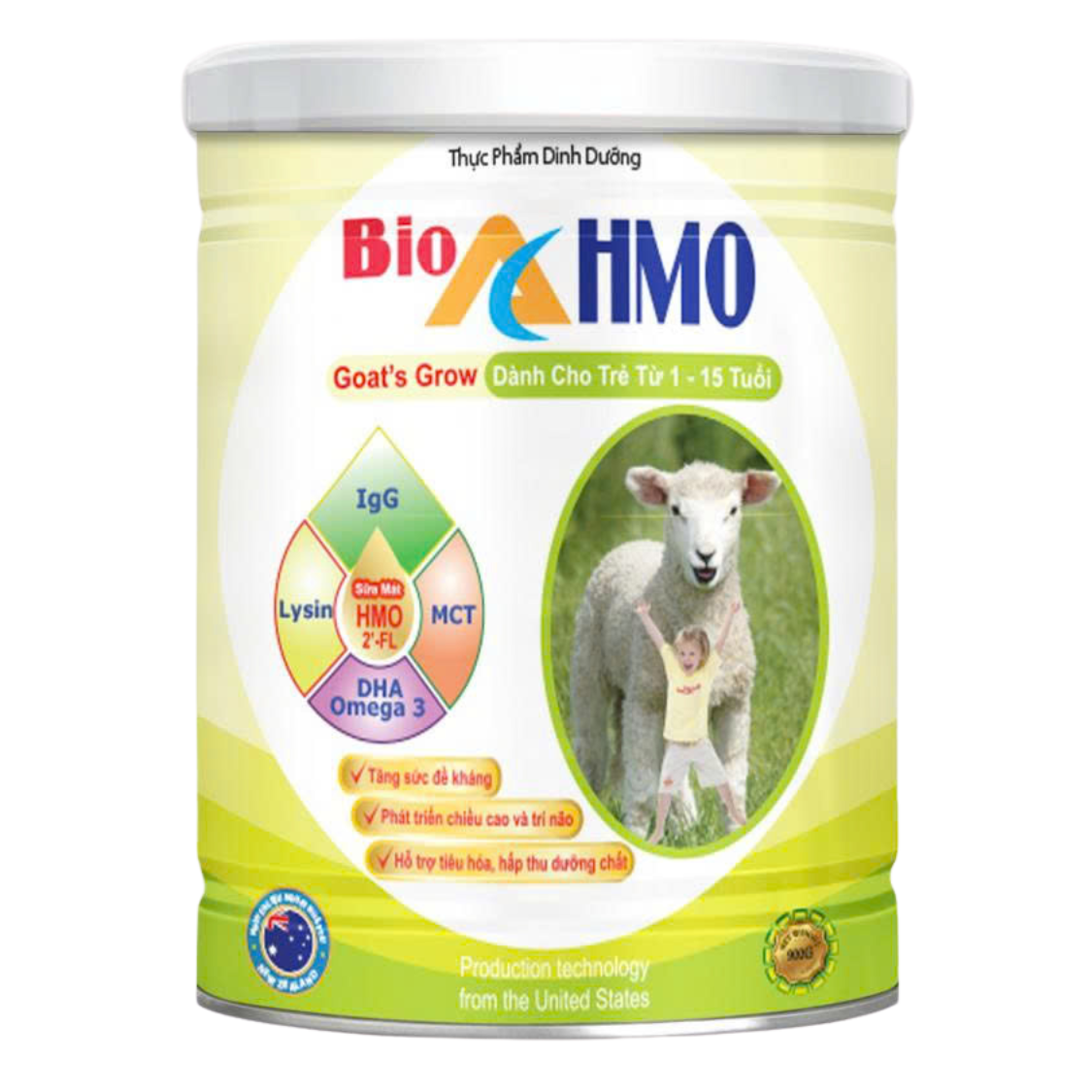 Sữa Dê BIO HMO GOAT'S GROW